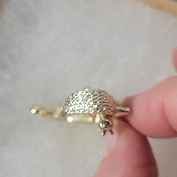 Vintage Sarah Coventry Gold-Tone Textured Classic Poodle Brooch - Picture 4 of 5